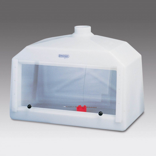 Bel-Art Large Molded Polyethylene Fume Hood with Acrylic Sash; 42 x 20 x 30 in. Bel-Art Large Molded Polyethylene Fume Hood with Acrylic Sash; 42 x 20 x 30 in.