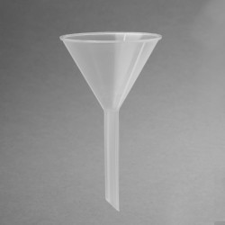 Bel-Art Polypropylene 32.8ml Standard Stem Funnels (Pack of 12)