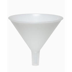 Bel-Art Polypropylene 594ml Powder Funnel with 24/40 Tapered Stem