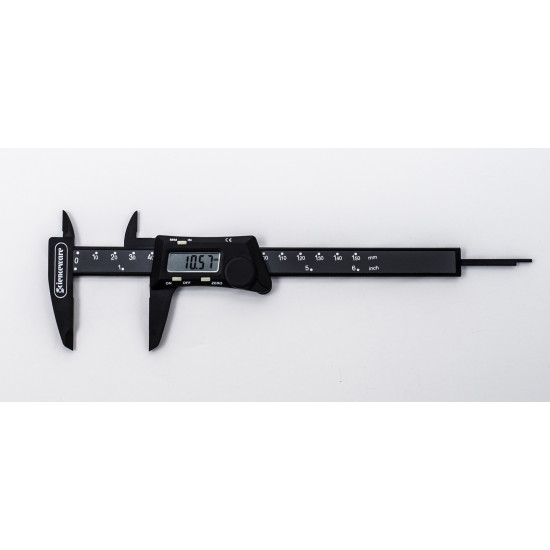 Bel-Art Digi-Max Slide Caliper with LCD Readout; With Metric and English Scales Bel-Art Digi-Max Slide Caliper with LCD Readout; With Metric and English Scales