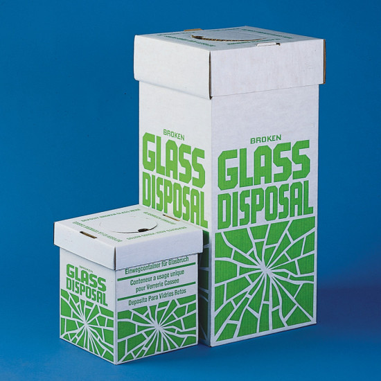 Bel-Art Cardboard Disposal Cartons for Glass; 8 x 8 x 10 in., Benchtop Model (Pack of 6) Bel-Art Cardboard Disposal Cartons for Glass; 8 x 8 x 10 in., Benchtop Model (Pack of 6)