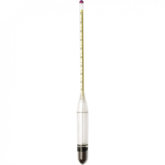 Bel-Art, H-B DURAC Salt Brine Shatterproof Plastic Hydrometer; 10/100 Percent by Saturation Bel-Art, H-B DURAC Salt Brine Shatterproof Plastic Hydrometer; 10/100 Percent by Saturation