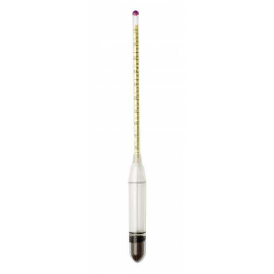 Bel-Art, H-B DURAC 0/35 Degree Brix Sugar Scale Shatterproof Plastic Hydrometer Bel-Art, H-B DURAC 0/35 Degree Brix Sugar Scale Shatterproof Plastic Hydrometer
