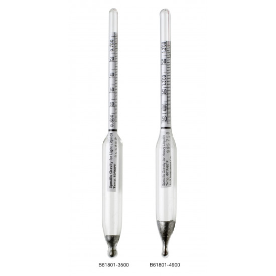 Bel-Art, H-B DURAC 0.900/1.000 Specific Gravity Hydrometer for Liquids Lighter Than Water Bel-Art, H-B DURAC 0.900/1.000 Specific Gravity Hydrometer for Liquids Lighter Than Water
