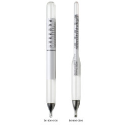 Bel-Art, H-B DURAC 0.700/2.000 Specific Gravity and 70/10 Degree and 0/70 Degree Baume Dual Scale Hydrometer for Heavy and Light Liquids
