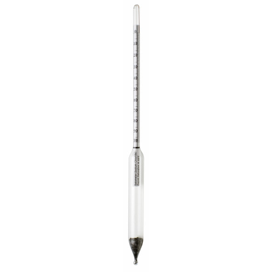 Bel-Art, H-B DURAC Salt Brine Hydrometer; 0/100 Percent by Saturation Bel-Art, H-B DURAC Salt Brine Hydrometer; 0/100 Percent by Saturation
