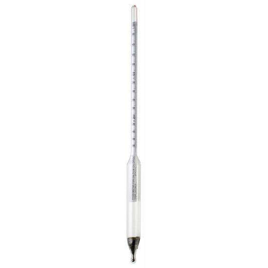 Bel-Art, H-B DURAC 0/120 Percent Saturation Calcium Chloride Salometer Bel-Art, H-B DURAC 0/120 Percent Saturation Calcium Chloride Salometer
