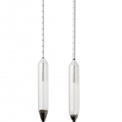 Bel-Art, H-B DURAC ASTM 111H Precision, Individually Calibrated 1.000/1.050 Specific Gravity Hydrometer for Heavy Liquids