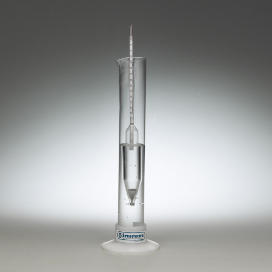 Bel-Art Clear Polycarbonate Hydrometer Jar Bel-Art Clear Polycarbonate Hydrometer Jar