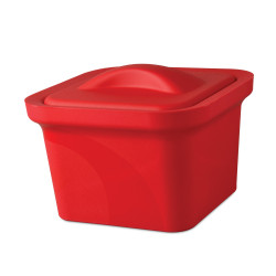 Bel-Art Magic Touch 2 High Performance Red Ice Pan; 1.0 Liter Mini Model, With Lid