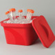 Bel-Art Magic Touch 2 High Performance Red Ice Pan; 1.0 Liter Mini Model, With Lid Bel-Art Magic Touch 2 High Performance Red Ice Pan; 1.0 Liter Mini Model, With Lid