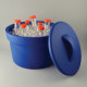 Bel-Art Magic Touch 2 High Performance Blue Ice Bucket; 2.5 Liter, With Lid Bel-Art Magic Touch 2 High Performance Blue Ice Bucket; 2.5 Liter, With Lid