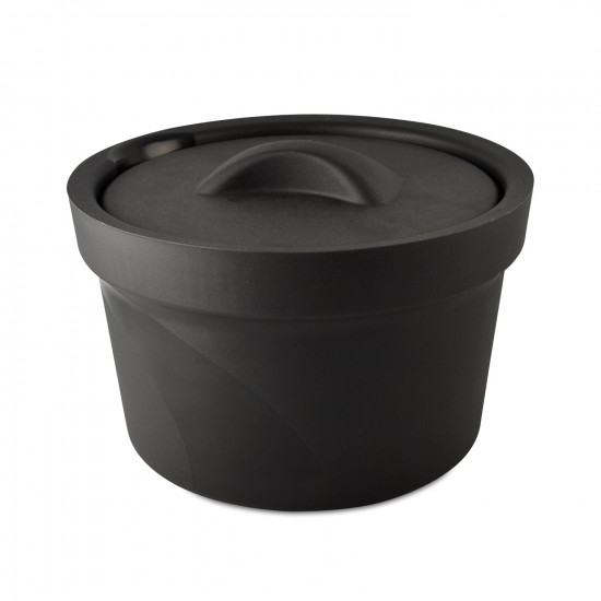 Bel-Art Magic Touch 2 High Performance Black Ice Bucket; 2.5 Liter, With Lid Bel-Art Magic Touch 2 High Performance Black Ice Bucket; 2.5 Liter, With Lid