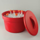 Bel-Art Magic Touch 2 High Performance Red Ice Bucket; 2.5 Liter, With Lid Bel-Art Magic Touch 2 High Performance Red Ice Bucket; 2.5 Liter, With Lid
