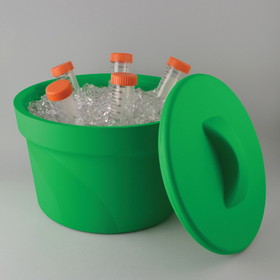 Bel-Art Magic Touch 2 High Performance Green Ice Bucket; 2.5 Liter, With Lid Bel-Art Magic Touch 2 High Performance Green Ice Bucket; 2.5 Liter, With Lid