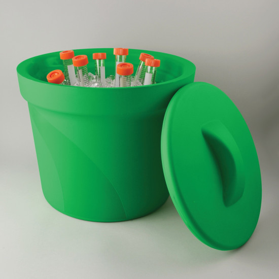Bel-Art Magic Touch 2 High Performance Green Ice Bucket; 4.0 Liter, With Lid Bel-Art Magic Touch 2 High Performance Green Ice Bucket; 4.0 Liter, With Lid