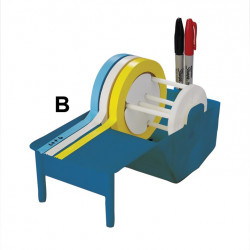 Bel-Art Economy Write-On Multi-Roll Label Tape Dispenser; 12 x 5⁵/₈ x 4¹/₈ in.