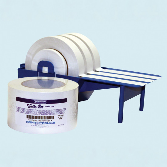 Bel-Art Write-On White Label Tape; 40yd Length, 1 in. Width, 3 in. Core (Pack of 3) Bel-Art Write-On White Label Tape; 40yd Length, 1 in. Width, 3 in. Core (Pack of 3)