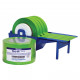 Bel-Art Write-On Green Label Tape; 40yd Length, ³/₄ in. Width, 3 in. Core (Pack of 4) Bel-Art Write-On Green Label Tape; 40yd Length, ³/₄ in. Width, 3 in. Core (Pack of 4)
