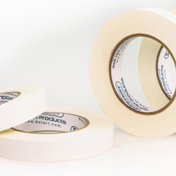 Bel-Art Write-On White Label Tape; 60yd Length, ³/₄ in. Width, 3 in. Core (Pack of 4)