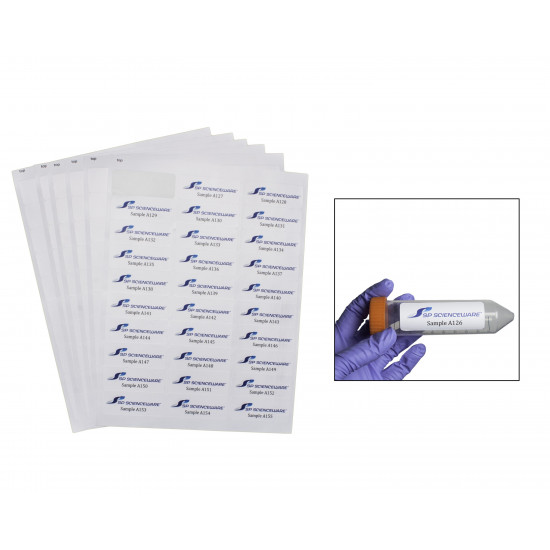 Bel-Art Cryogenic Storage Label Sheets; 67x25mm for Racks/Boxes, White (600 labels) Bel-Art Cryogenic Storage Label Sheets; 67x25mm for Racks/Boxes, White (600 labels)