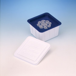 Bel-Art Cryo-Safe Cold Box; For 1.5ml Tubes, 12 Places, Plastic, 4.6 x 4.6 x 2.8 in. 