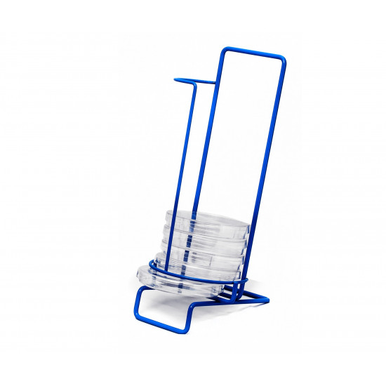 Bel-Art Poxygrid 100mm Petri Dish Dispensing Rack; 5¾ x 4¼ x 11 in., 11 Places Bel-Art Poxygrid 100mm Petri Dish Dispensing Rack; 5¾ x 4¼ x 11 in., 11 Places