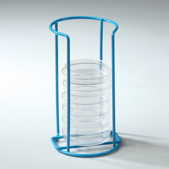 Bel-Art Poxygrid 60mm Contact Plate/Petri Dish Rack; 3¼ x 3¼ x 5½ in., 10 Places Bel-Art Poxygrid 60mm Contact Plate/Petri Dish Rack; 3¼ x 3¼ x 5½ in., 10 Places