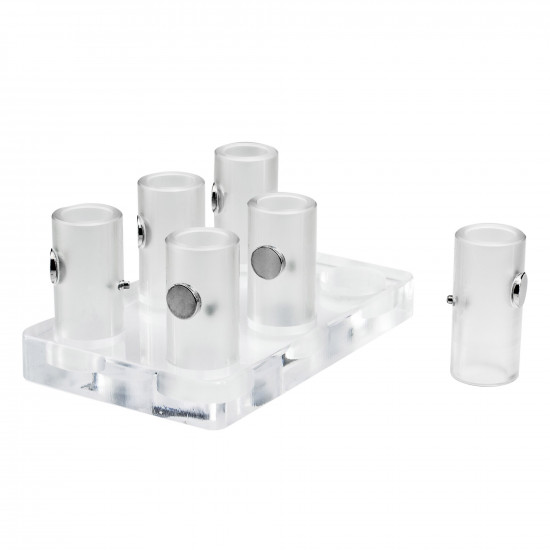 Bel-Art Magnetic Bead Separation Rack for 5 and 15ml Tubes