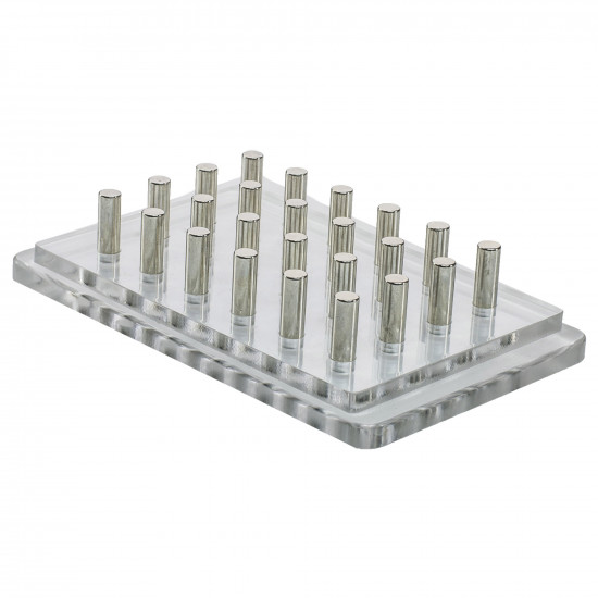 Bel-Art Magnetic Bead Separation Rack for 96-Well PCR Tube Plate Bel-Art Magnetic Bead Separation Rack for 96-Well PCR Tube Plate