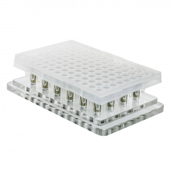 Bel-Art Magnetic Bead Separation Rack for 96-Well PCR Tube Plate