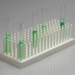Bel-Art Full-View Test Tube Support; For 10-13mm Tubes, 80 Places