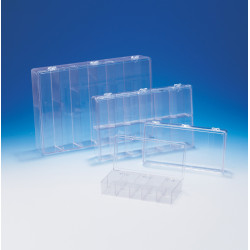 Bel-Art Plastic 24 Compartment Storage Box; 13⅛ x 9 x 2⁵/₁₆ in.