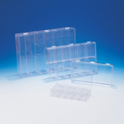 Bel-Art Plastic 24 Compartment Storage Box; 13⅛ x 9 x 2⁵/₁₆ in.
