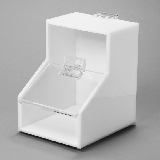 Bel-Art Acrylic Small Storage Bin; 5 x 6 x 7 in. Bel-Art Acrylic Small Storage Bin; 5 x 6 x 7 in.