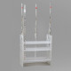 Bel-Art Pipette Support Rack; 16mm, 50 Places, 8⅜ x 4½ x 8¾ in., Polypropylene Bel-Art Pipette Support Rack; 16mm, 50 Places, 8⅜ x 4½ x 8¾ in., Polypropylene