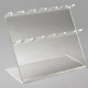 Bel-Art Pipettor Stand; 6 Places, 12 x 5 x 9½ in., Acrylic Bel-Art Pipettor Stand; 6 Places, 12 x 5 x 9½ in., Acrylic