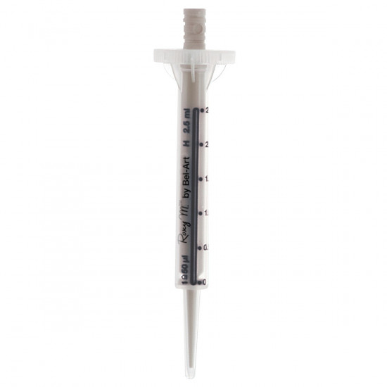 Bel-Art Roxy M Sterile 2.5ml Repeating Pipettor Tips (Pack of 100) Bel-Art Roxy M Sterile 2.5ml Repeating Pipettor Tips (Pack of 100)