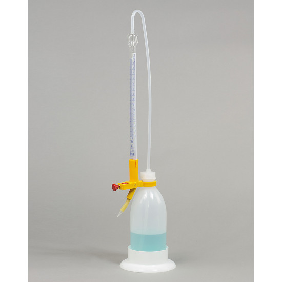 Bel-Art Glass 15ml Automatic Burette; 500ml Reservoir