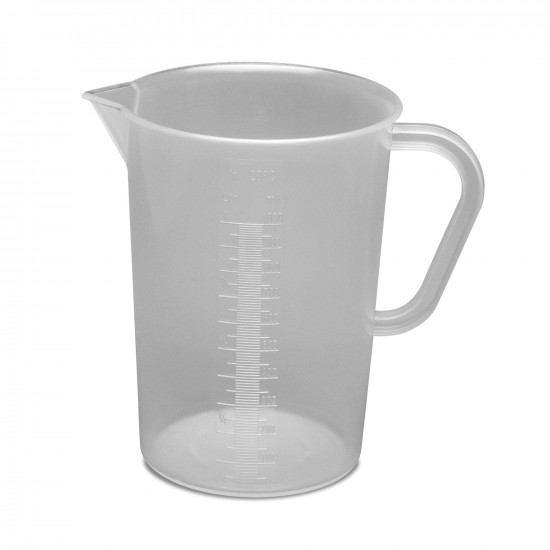 Bel-Art Tall Form 1000ml Polypropylene Graduated Pitcher; 10ml Graduation