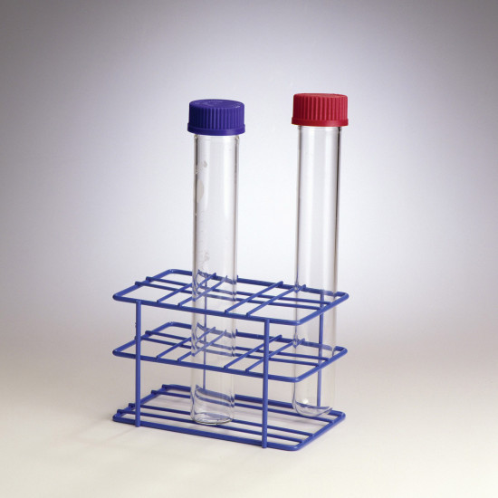 Bel-Art Poxygrid Hybridization Bottle Rack for 40mm Diameter Bottles; 6 Places, 5⅜ x 7¹³⁄₁₆ x 5⅛ in.