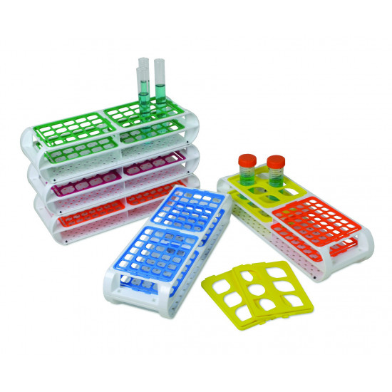 Bel-Art Rack Frame for Switch-Grid Test Tube Rack, Plastic Bel-Art Rack Frame for Switch-Grid Test Tube Rack, Plastic