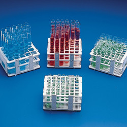 Bel-Art No-Wire Test Tube Half Rack; For 13-16mm Tubes, 30 Places