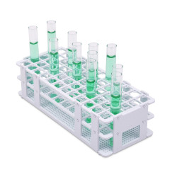 Bel-Art No-Wire Submersible Plastic Test Tube Grip Rack; For 15-16mm Tubes, 60 Places