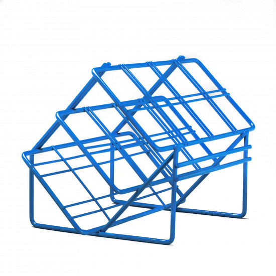 Bel-Art Poxygrid Tube Slant Rack; For 50ml Tubes, 8 Places Bel-Art Poxygrid Tube Slant Rack; For 50ml Tubes, 8 Places