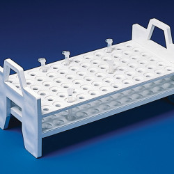 Bel-Art Micro Sample Test Tube Rack; For 1.5ml Tubes, 72 Places