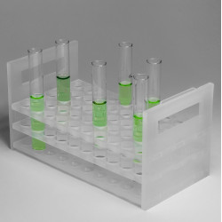 Bel-Art Heavy Duty Test Tube Rack; For 13-16mm Tubes, 50 Places