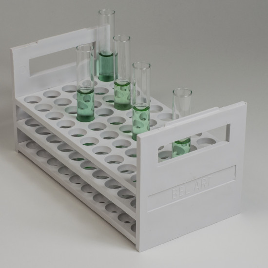 Bel-Art Water Bath Rack; For 13-16mm Tubes, 50 Places Bel-Art Water Bath Rack; For 13-16mm Tubes, 50 Places
