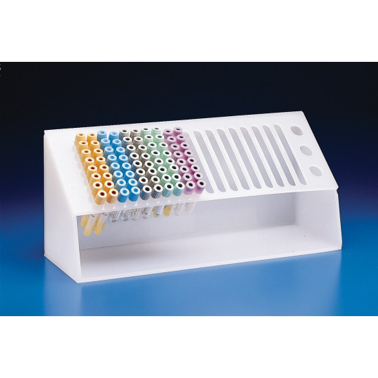 Bel-Art Vacu-Rack; 143 Places, 19 x 6 x 8¹/₂ in., Polypropylene Bel-Art Vacu-Rack; 143 Places, 19 x 6 x 8¹/₂ in., Polypropylene
