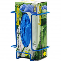 Bel-Art Poxygrid Glove Dispenser Rack; Single Box Holder, 5½ x 4¼ x 8¼ in., Blue